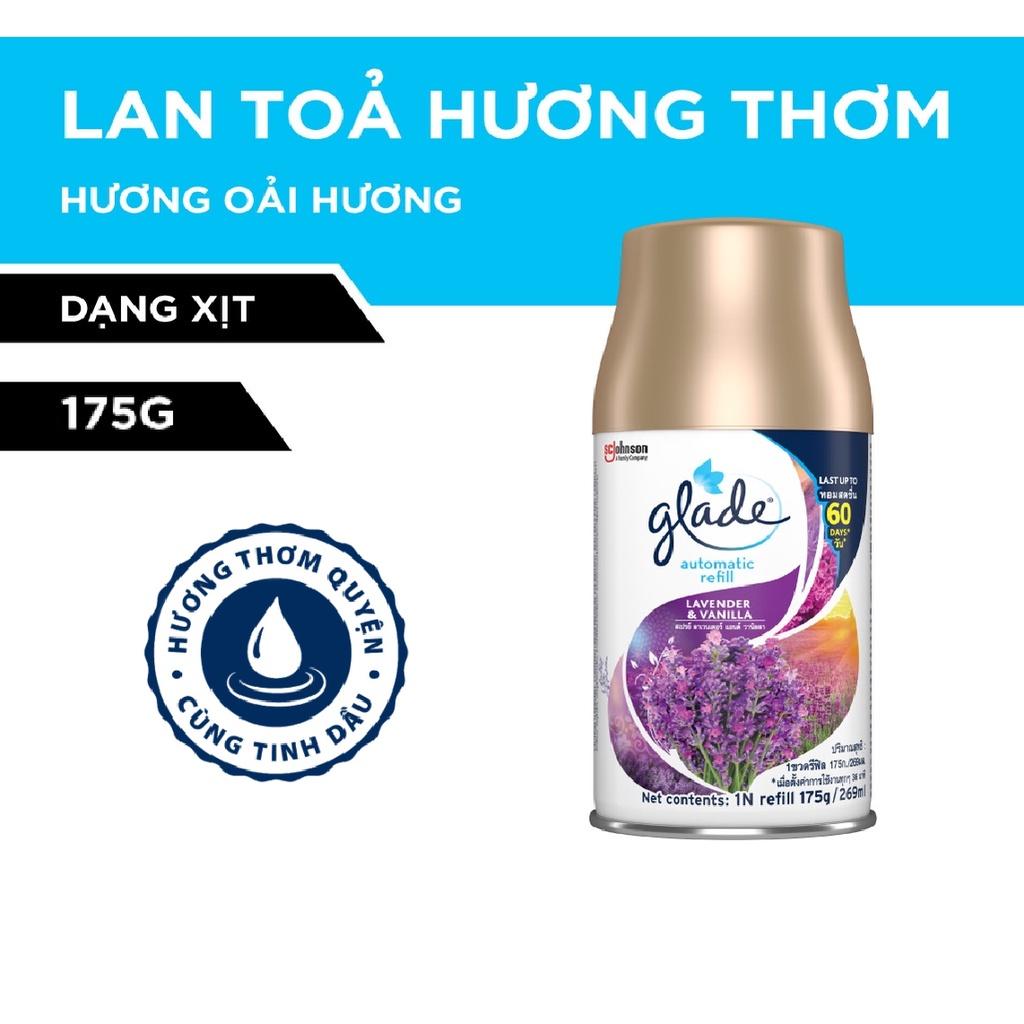 GLADE Xịt thơm phòng tự động Hương Lavender 175g