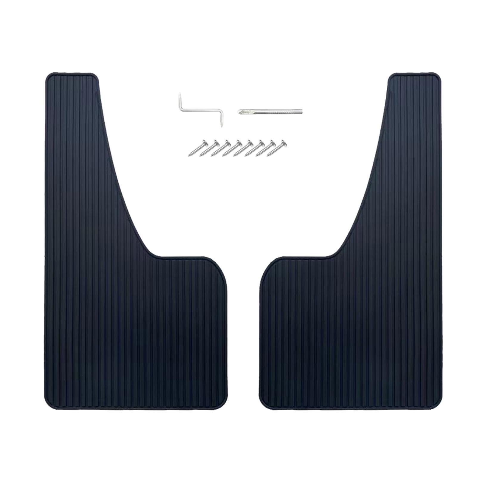 Universal Car Mud Flaps, No Collision Scratch Resistant with Hardware Tire Guard Mudflaps for Car ,Pickup ,SUV Quality