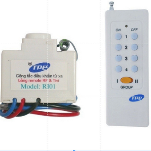 Bộ công tắc điều khiển từ xa TPE-RI01 + remote TPE-RM01