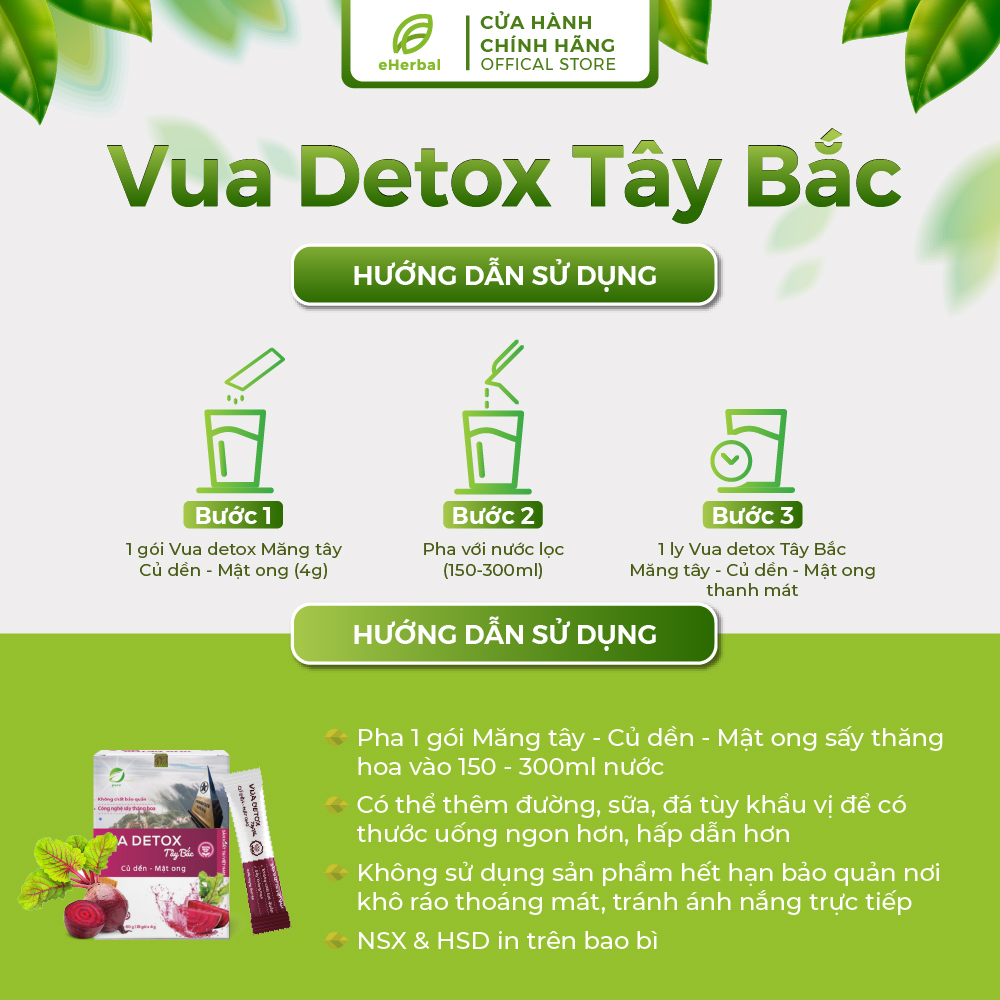 Vua Detox- Củ dền mật ong sấy thăng hoa