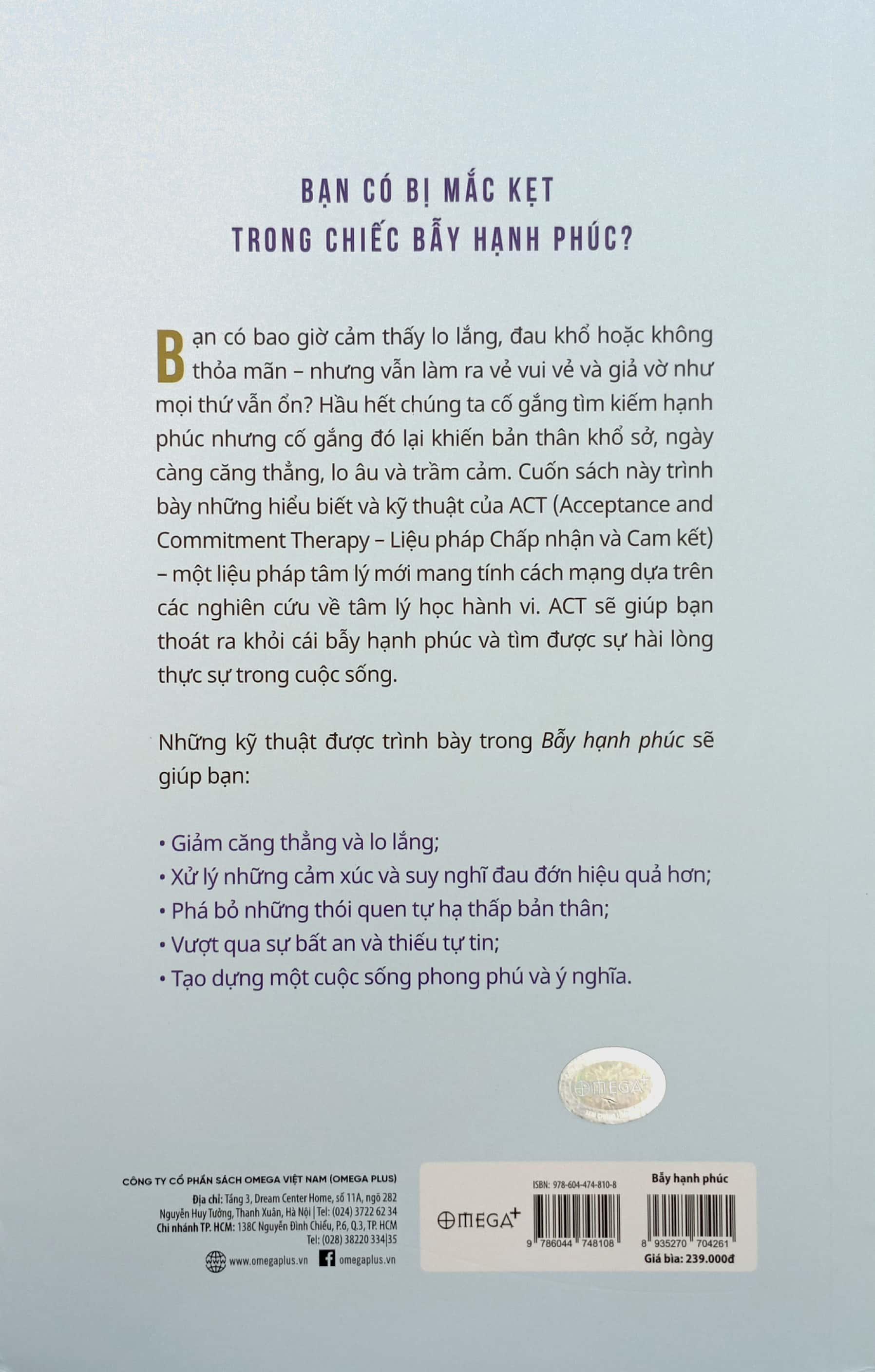 Bẫy Hạnh Phúc - Ngừng Trăn Trở Và Bắt Đầu