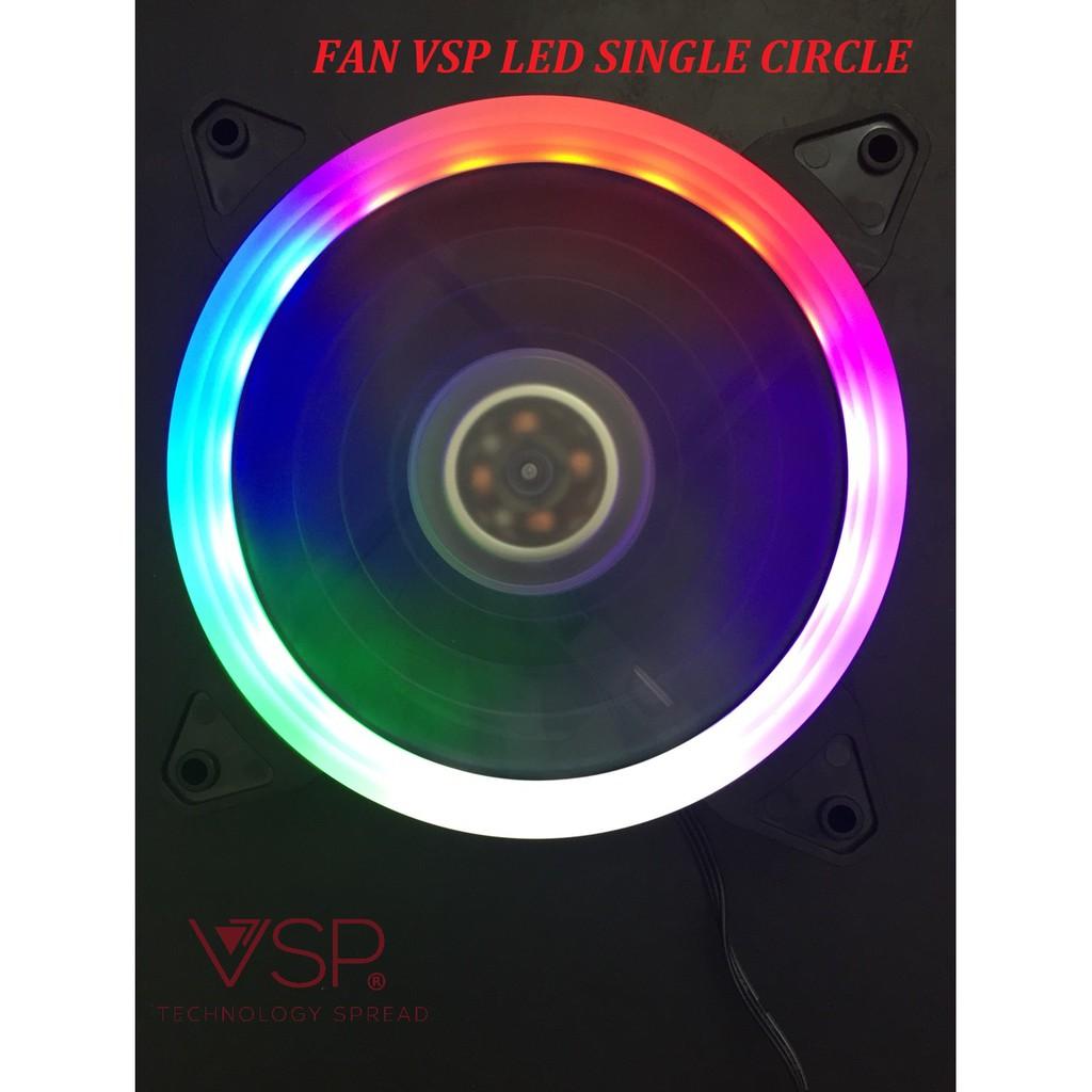 FAN CASE VSP 12CM LED SINGLE CIRCLE