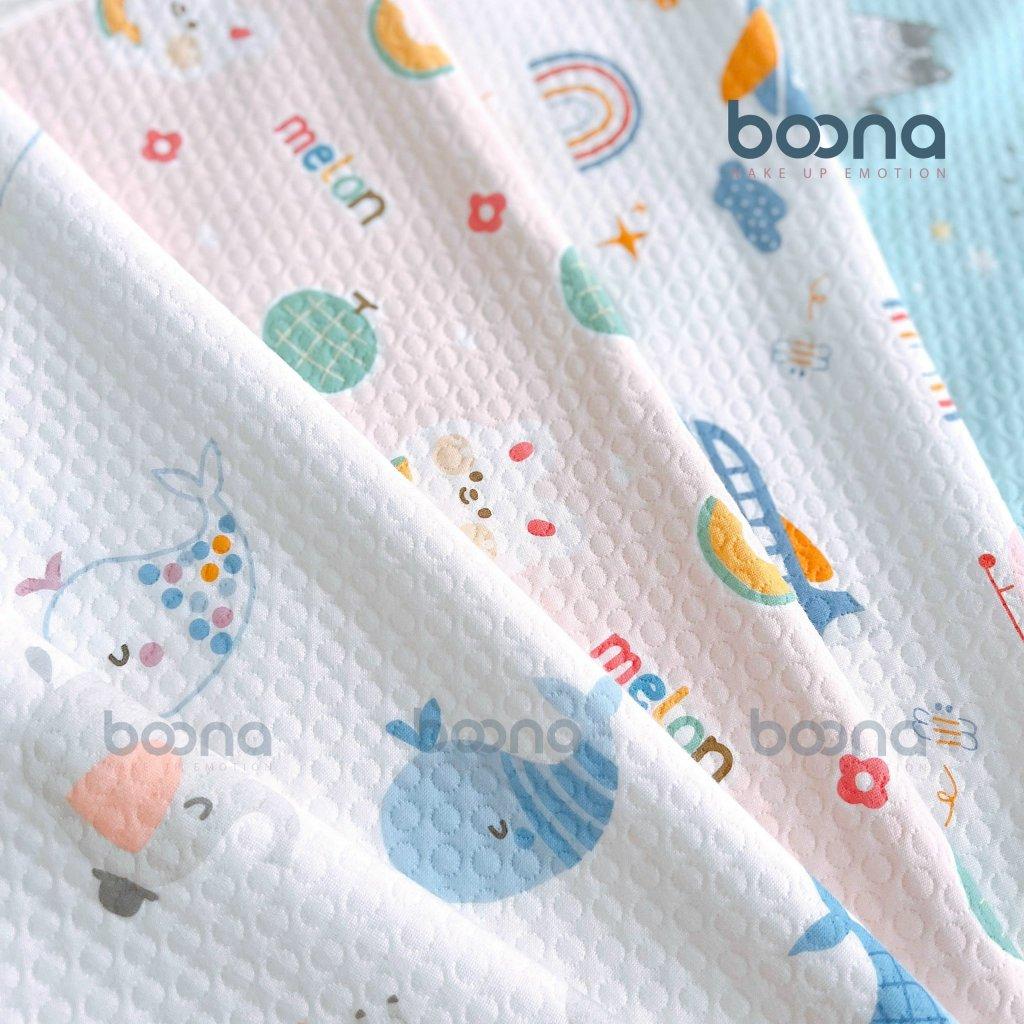 Miếng lót chống thấm chất vải Organic 50x70cm Cho Bé - Boona