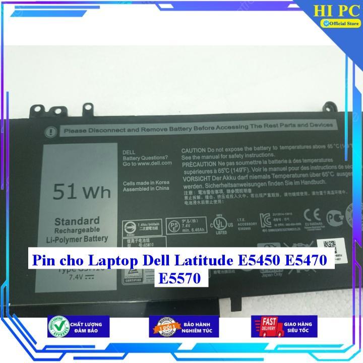 Pin cho Laptop Dell Latitude E5450 E5470 E5570 - Hàng chính hãng  MIBAT1368