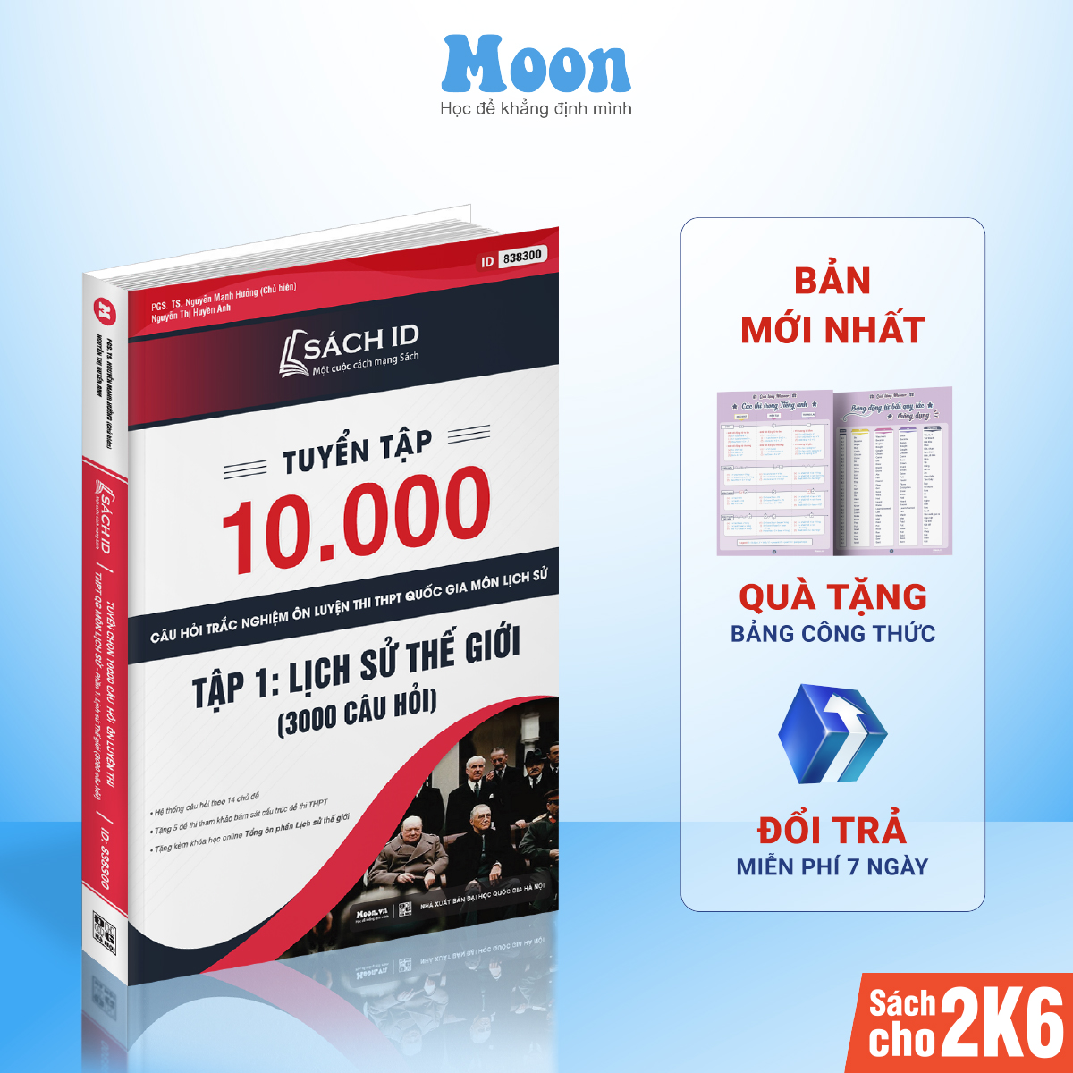 Tuyển tập 10.000 câu hỏi trắc nghiệm hay nhất ôn luyện thi THPT Quốc gia 2021 môn Lịch sử - Tập 1 Lịch sử thế giới