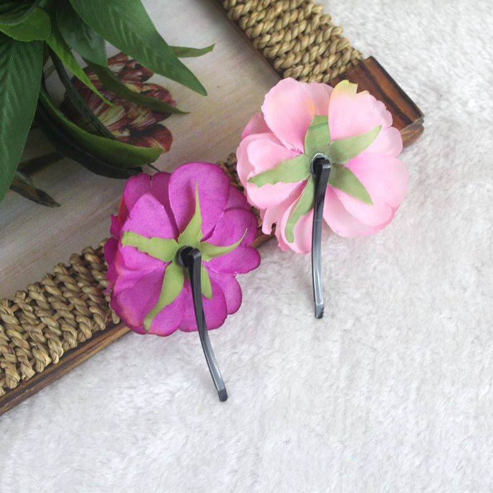 Hoa Cài Tóc Vải Lụa Nhỏ Có Kẹp, Thiết Kế Mềm Mại, Tự Nhiên, Màu Sắc Đa Dạng, Thời Trang, Tạo Điểm Nhấn Phong Cách Khi Tạo Kiểu, Dễ Kết Hợp Trang Phục Trong Sự Kiện Hoặc Đi Chụp Ảnh
