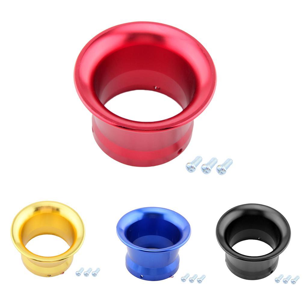 50mm Carb Air Filter Velocity Stack Funnel for PWK24 PWK30 Carburetor 4Pcs