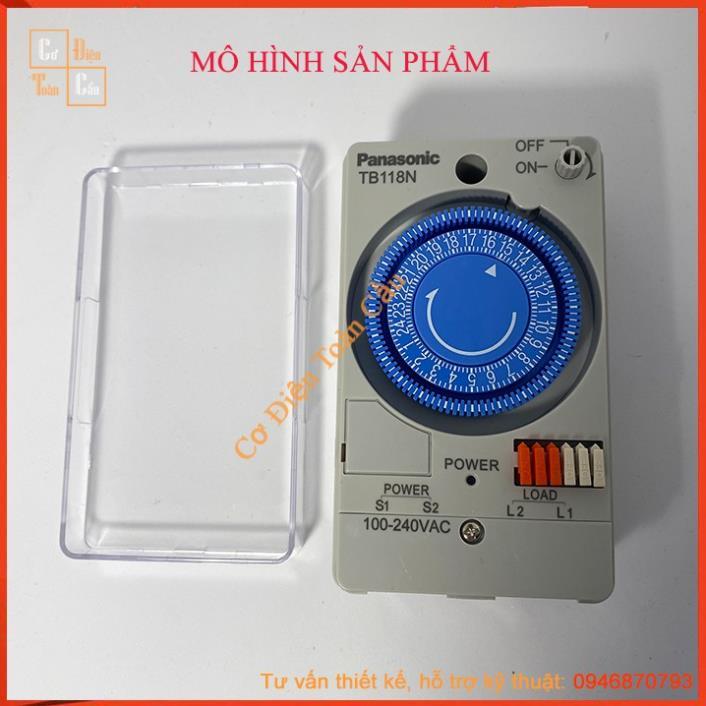 Rơ le thời gian thực - đồng hồ hẹn giờ - Timer hẹn giờ TB118N TB118