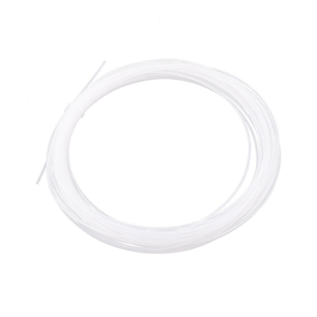 2-15pack 12m Tennis Racket Racquet String High Elastic Thread Line White