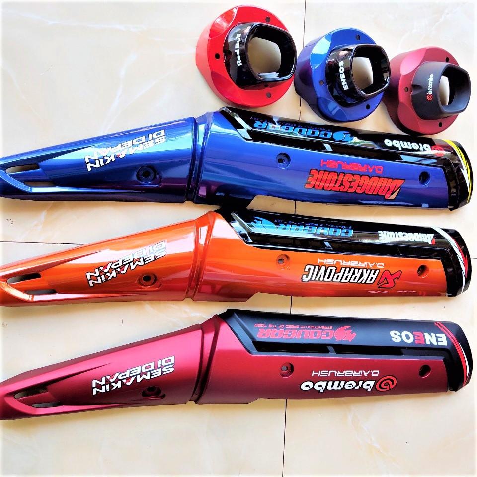 Bộ ốp pô dành cho EX 150 loại dày đẹp dáng thể thao lắp chuẩn không cần chế