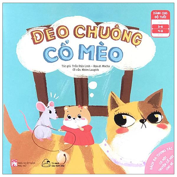 Sách Đa Tương Tác - Có Một Truyện Cổ Mới Cho Bé: Đeo Chuông Cổ Mèo