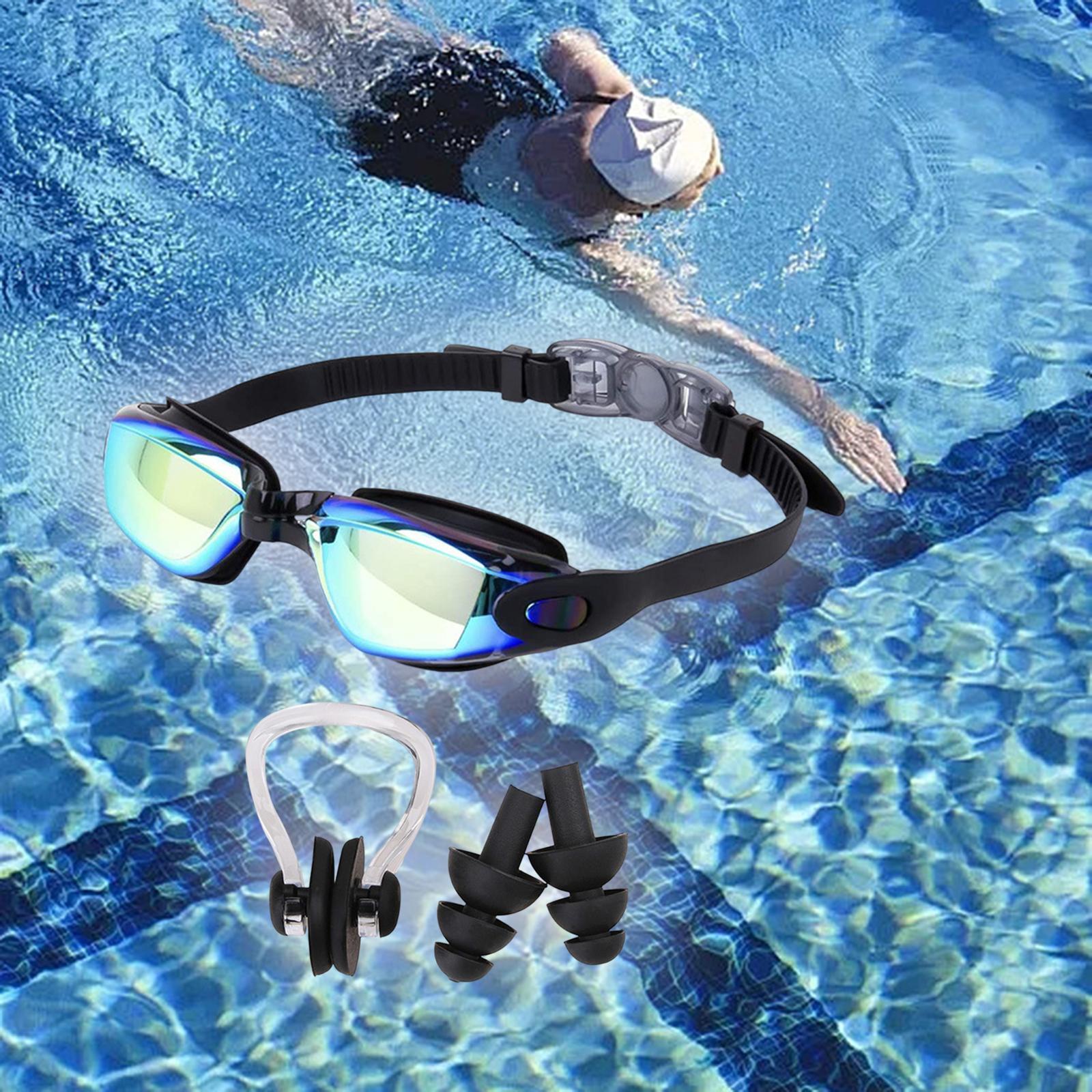 Swim Goggles, Anti Fog No Leaking Swimming Goggles for Men Women