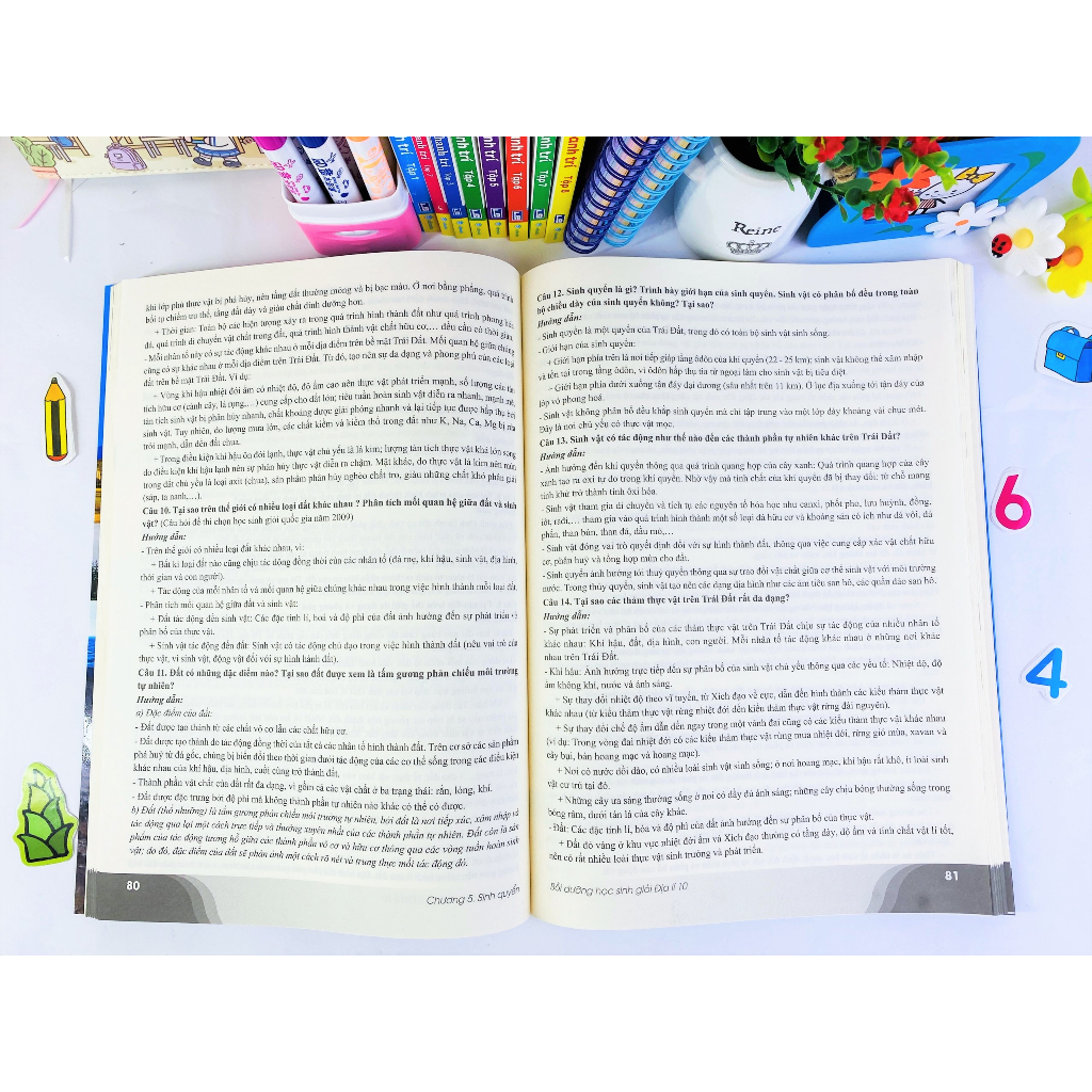 Sách - Bồi Dưỡng Học Sinh Giỏi Địa Lí 10 - Biên soạn theo chương trình GDPT mới -