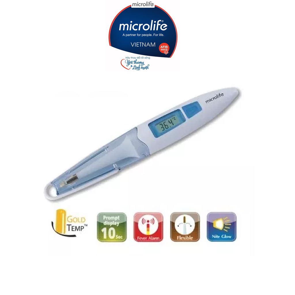 Nhiệt kế điện tử Microlife MT200 - Đo Nhanh , Chính Xác Trong 10 Giây | Thương Hiệu Thụy Sỹ