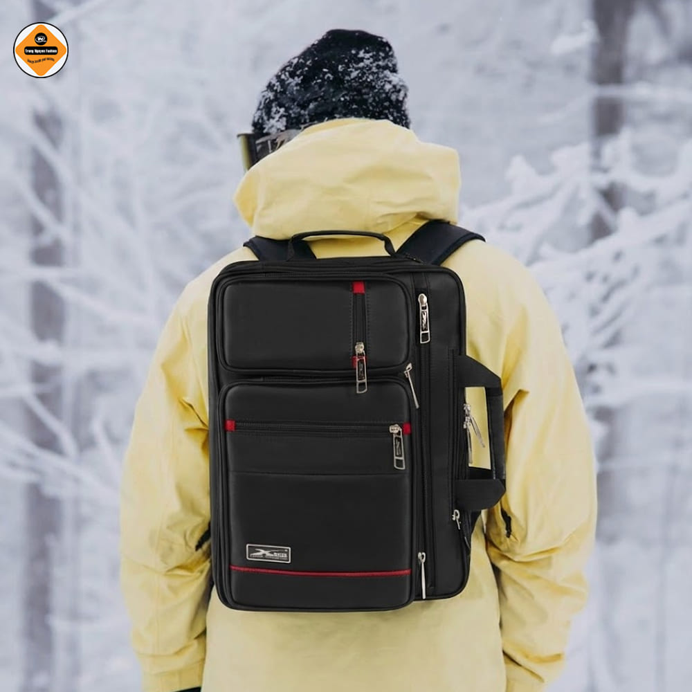 Cặp Học Sinh Cấp 2, Cấp 3 Cao Cấp Xbags Pride – Cặp Đa Năng Có Quai Balo Giấu Gọn, Ngăn Laptop Chống Sốc, Thiết Kế Hiện Đại Sang Trọng XB 4102