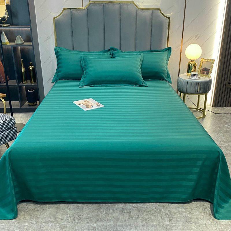 Sét ga gối cottong kẻ sọc cao cấp siêu mát,