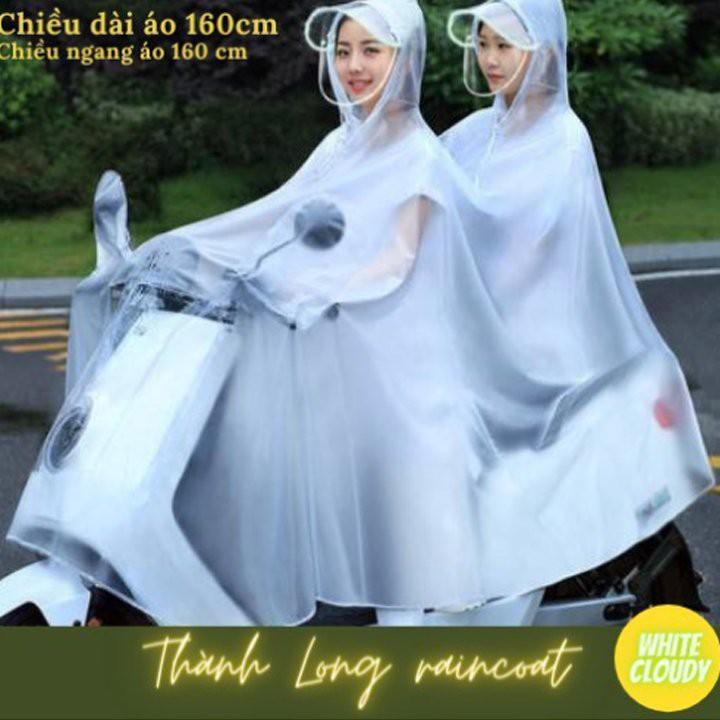 Áo mưa thời trang 1 đầu, 2 đầu siêu dai