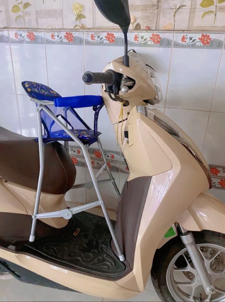 Ghế ngồi xe máy Lead, Scr , Acruzo , Shark, GHẾ GA XẾP SẮT SƠN TĨNH ĐIỆN