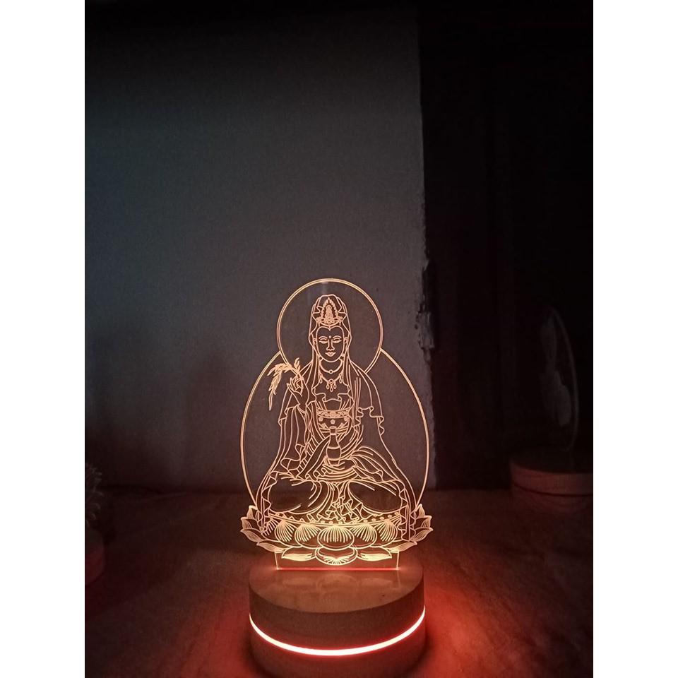 Quà tặng đèn ngủ hình Bồ Tát