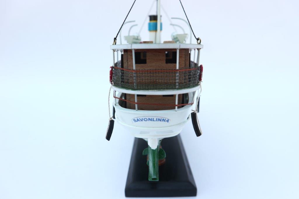 Mô Hình Thuyền Gỗ Giá Rẻ Gia Nhiên Dạng Thuyền Du Lịch SS SAVONLINNA Chuẩn Hàng Xuất Khẩu