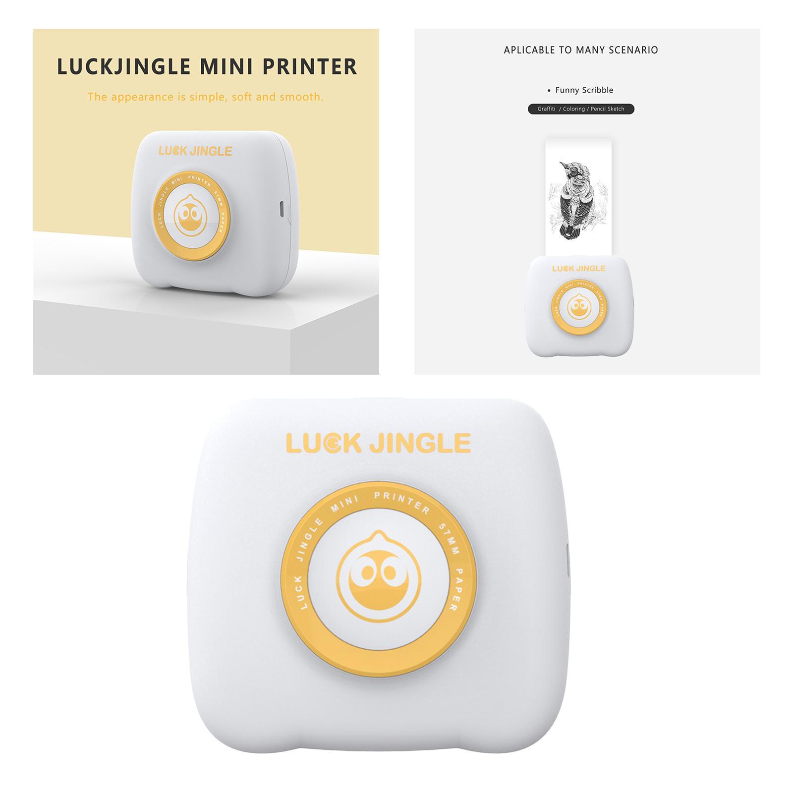 Mini Thermal Printer Wireless Note Printers Memo Printer Teens Gift