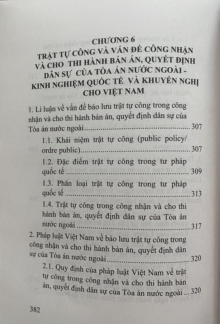 Công nhận và cho thi hành bản án, quyết định dân sự của Tòa án nước ngoài trong bối cảnh toàn cầu hóa và khuyến nghị cho Việt Nam