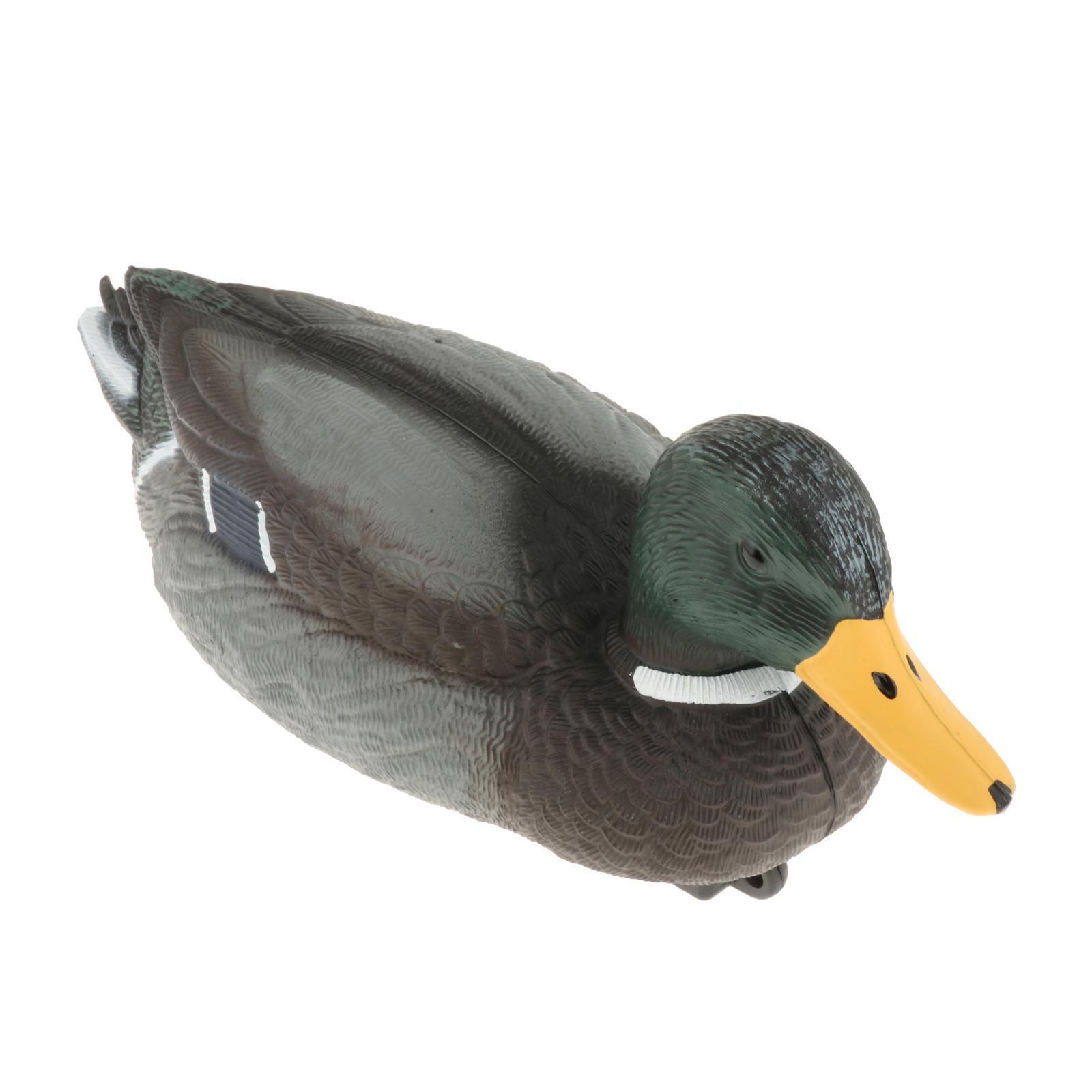 Floating Duck Decoy 3D Ornament Simulation Hunting Duck for Garden