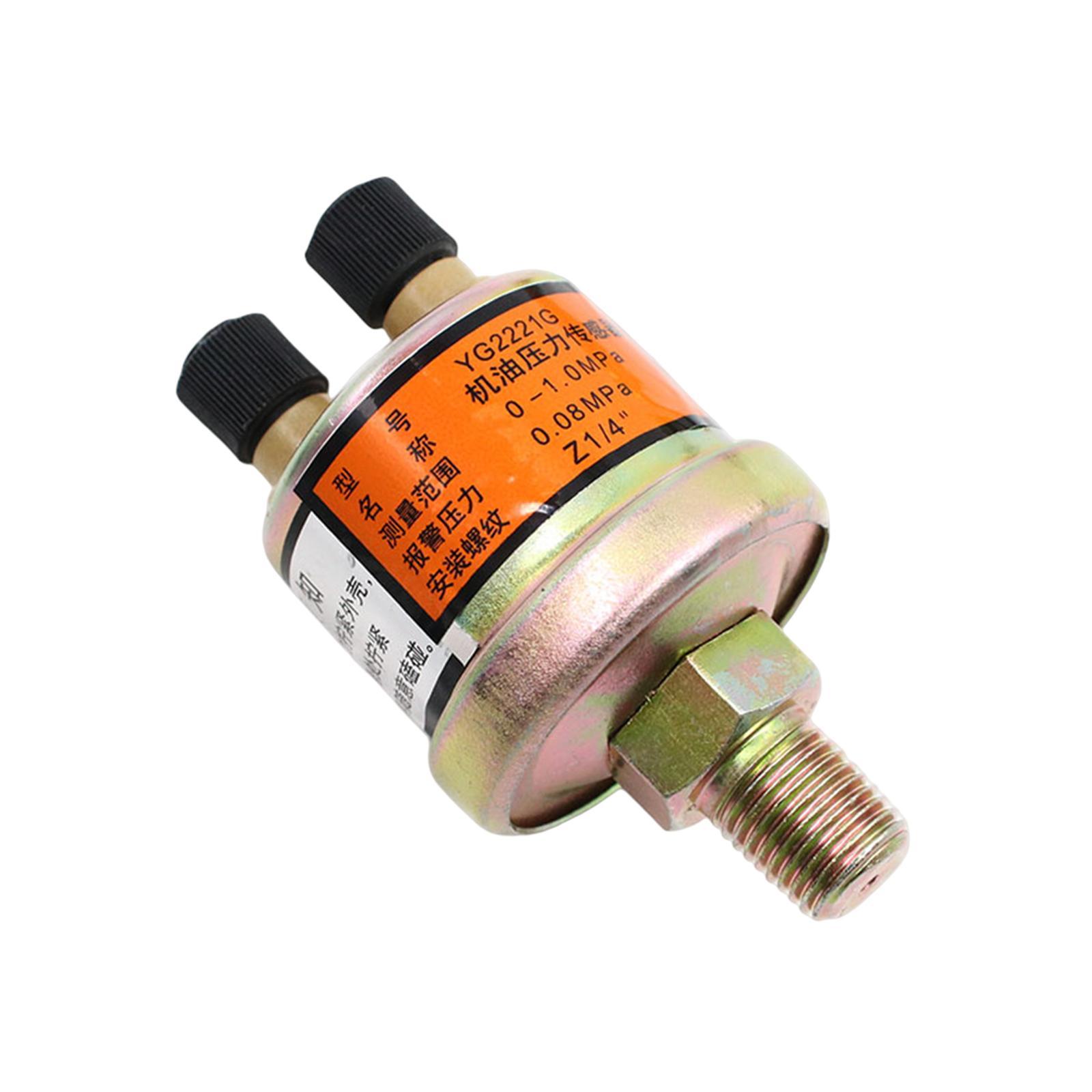 Engine Oil Pressure Sending /4 1/8 NPT Direct Replaces Spare Parts Easy to Install Accessories Gauge Screw Thread Switch Sender