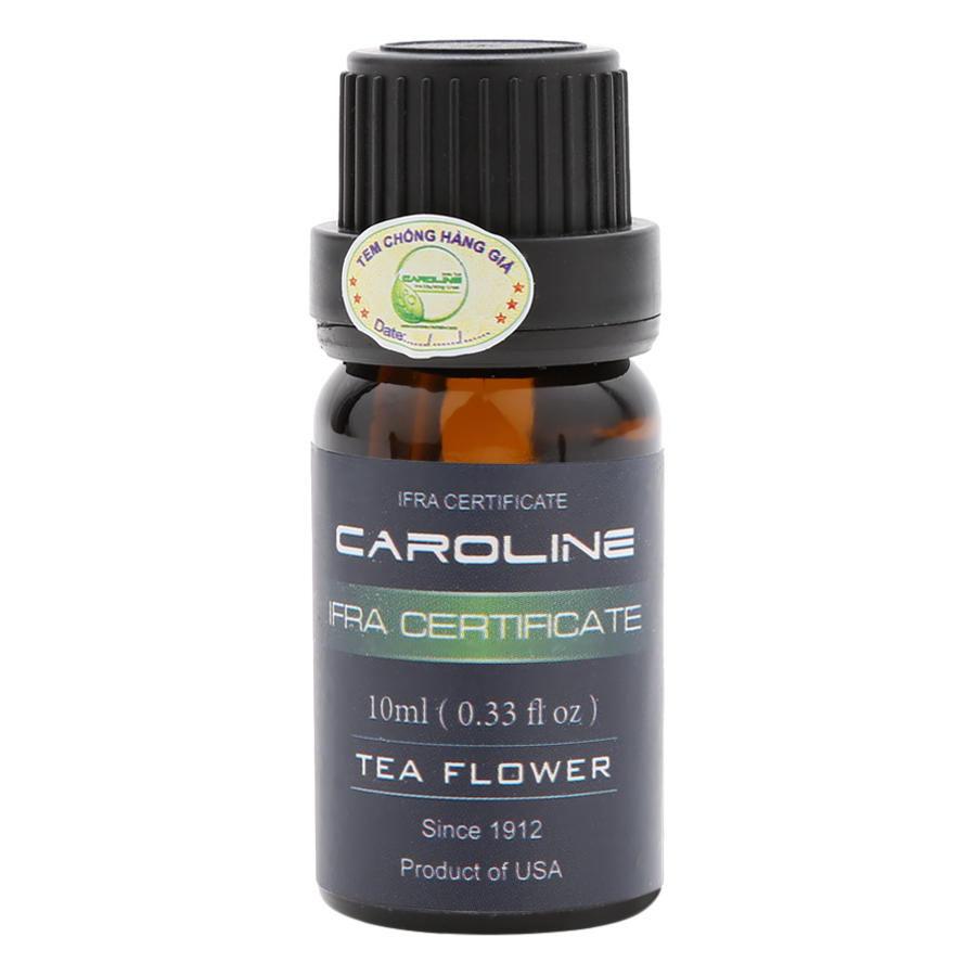 Combo 3 Chai Tinh Dầu Caroline 10ml - Cúc La Mã, Hoa Trà, Hoa Lài