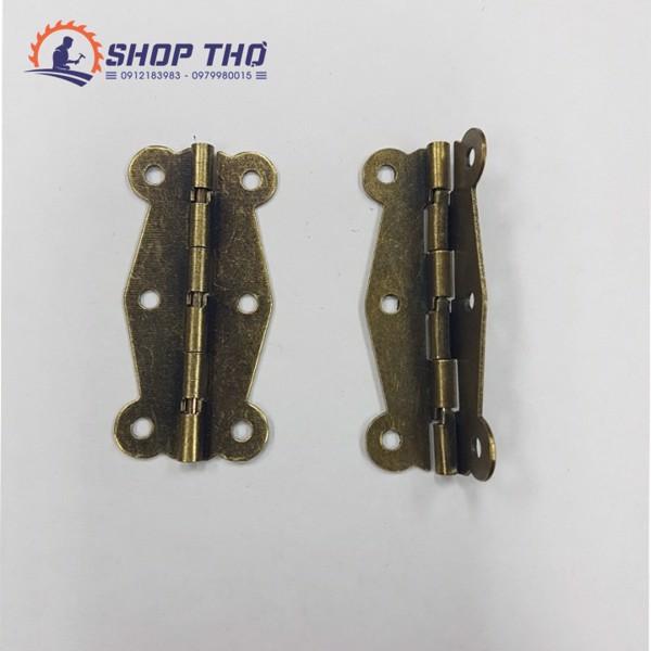 Bản lề giả cổ D049 màu đồng