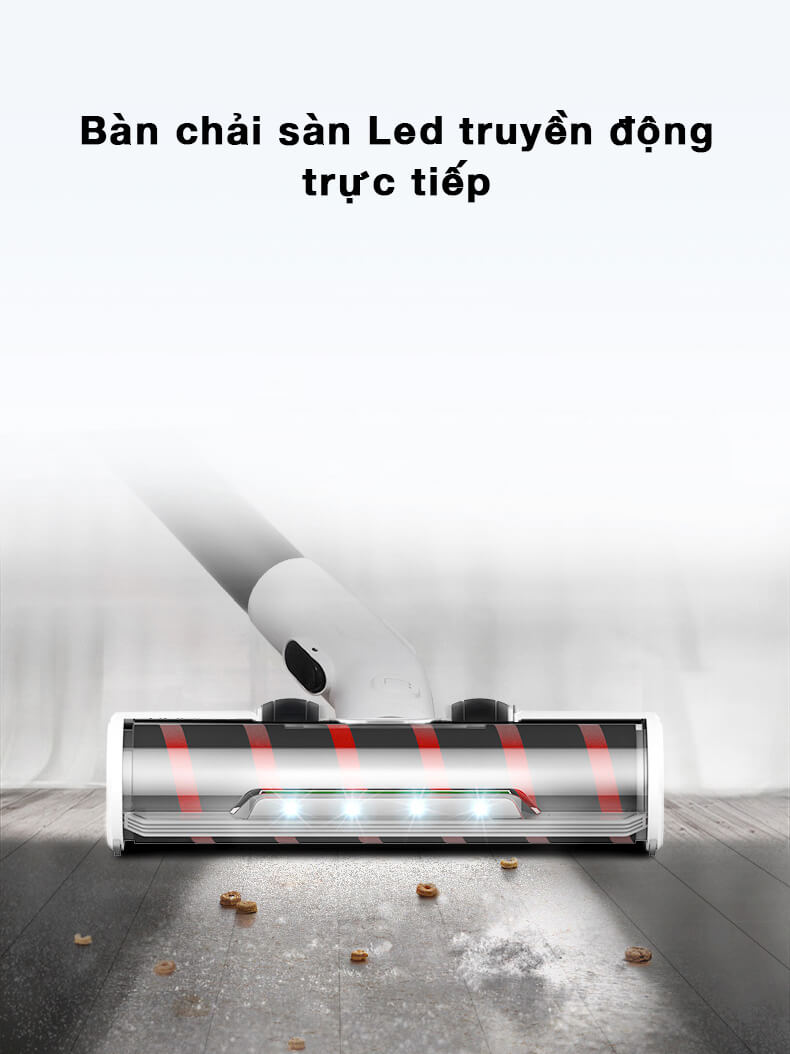 Máy Hút Bụi Cầm Tay Thông Minh TINECO Pure One X Thương Hiệu Mỹ Lực Hút 12,000 Pa, Có Kết Nối App Theo Dõi, Công Suất 220 W - Hàng Chính Hãng - Bảo Hành 24 Tháng