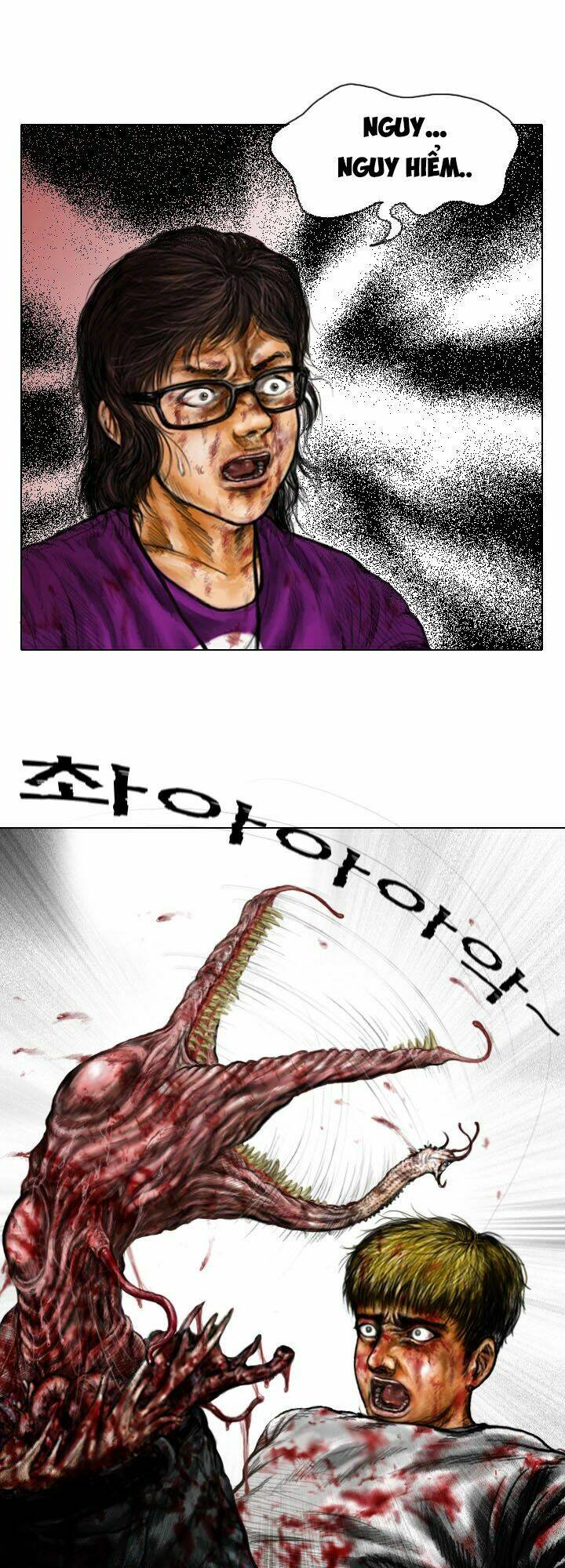 ký sinh thú webtoon chapter 8 16