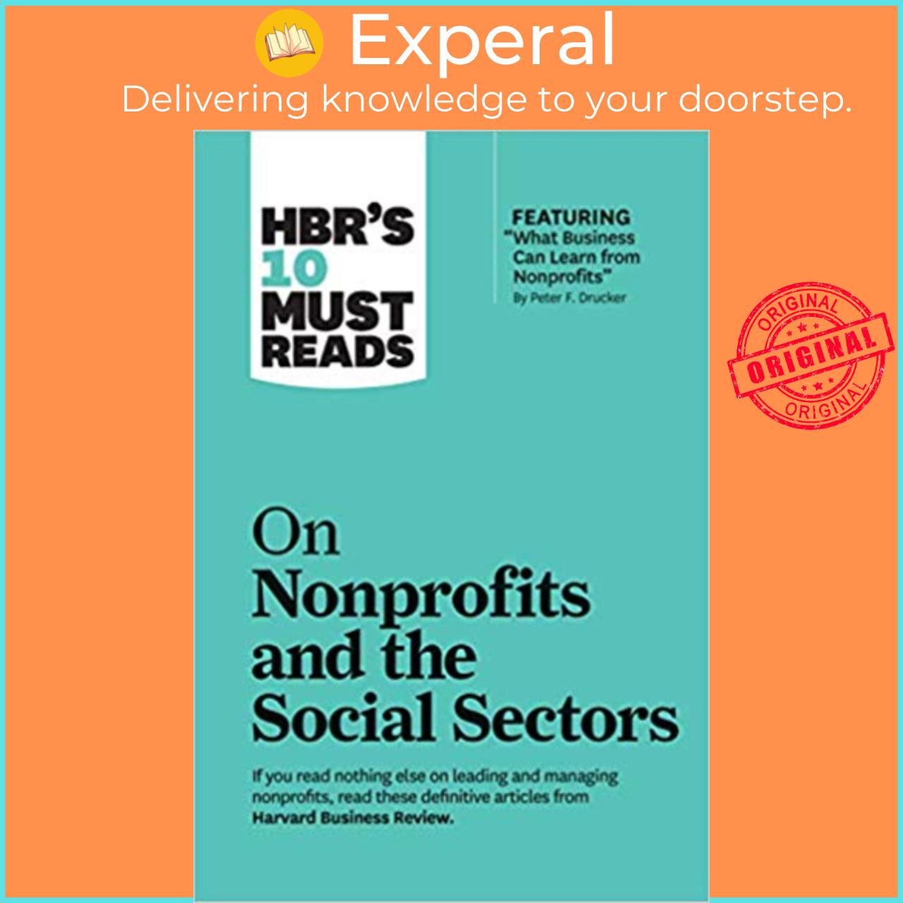 Sách - HBR's 10 Must Reads on Nonprofits and the Social Sectors by Harvard Business Review