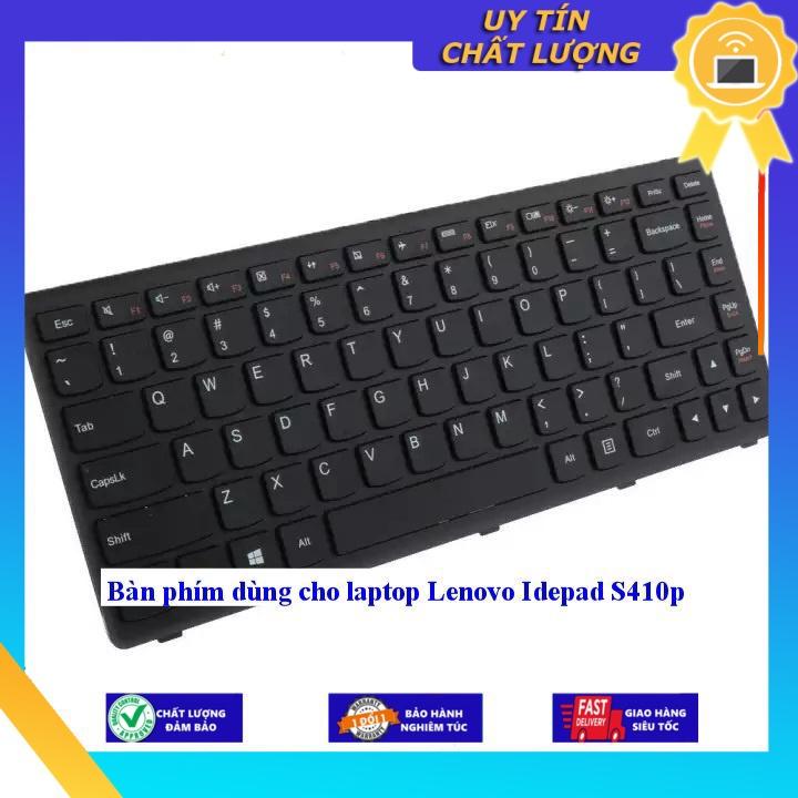 Bàn phím dùng cho laptop Lenovo Idepad S410p - Hàng Nhập Khẩu New Seal