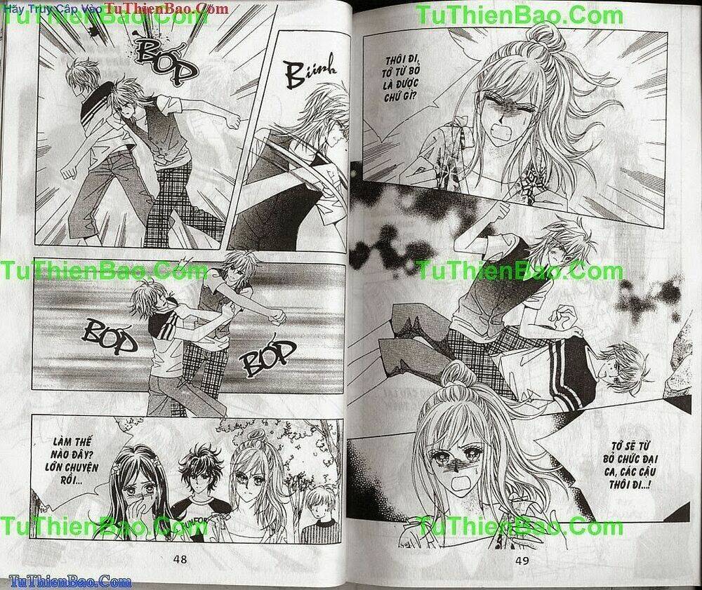 tiểu tử quậy bản đẹp - become habituated to kiss chapter 13 26