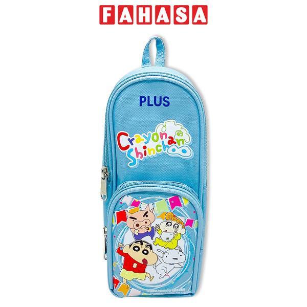 Bóp Viết Crayon Shinchan - Plus 690-V009 - Màu Xanh Dương