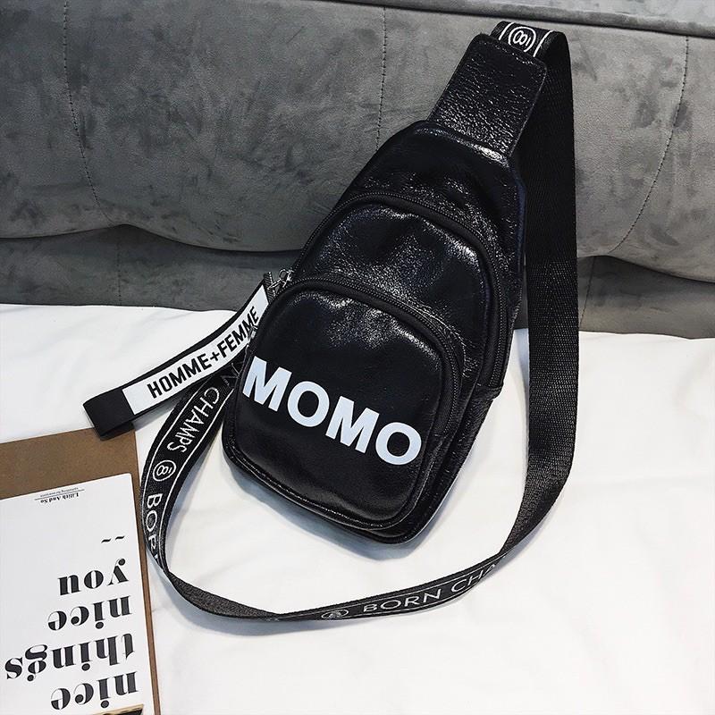 Balo nữ đeo chéo kute dễ thương momo