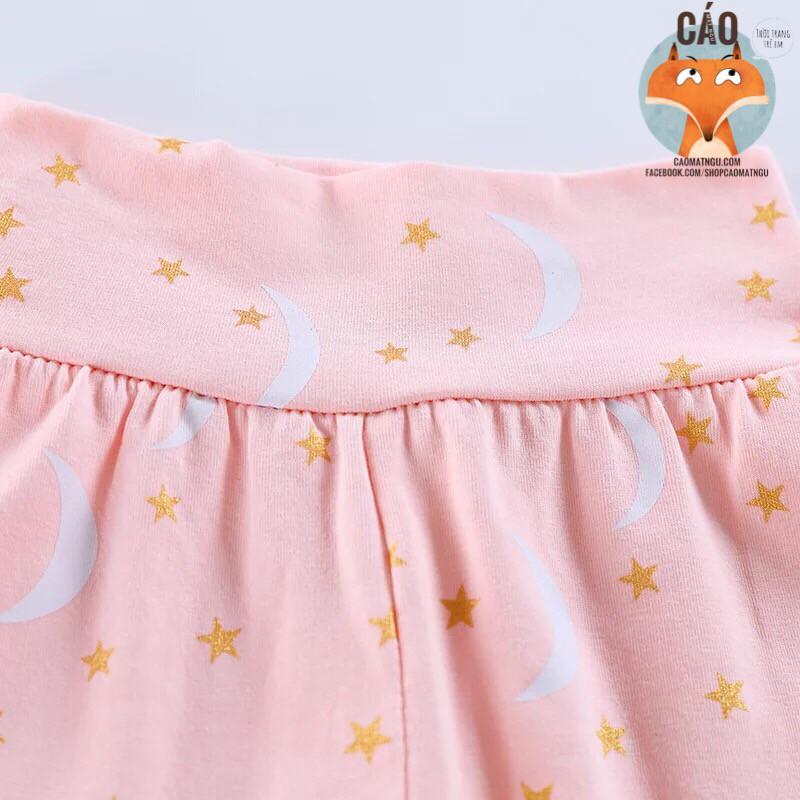 HÌNH THẬT - Set body bé gái Moon 3 món giá tốt