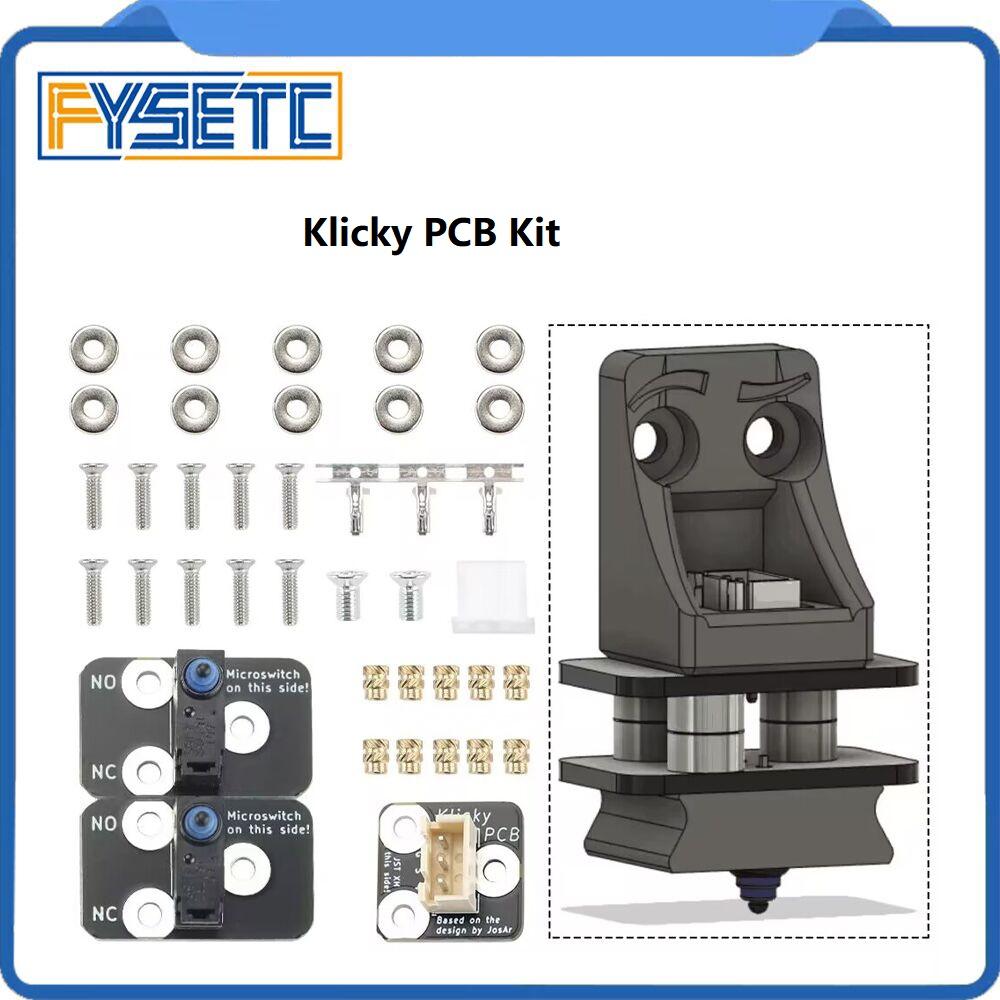 FYSETC KLICKY PCB Kit Voron 2.4 Probe Auto D2HW-A201D Máy in 3D DIY Z Auto sanking Kits cho Voron 3D Máy in
