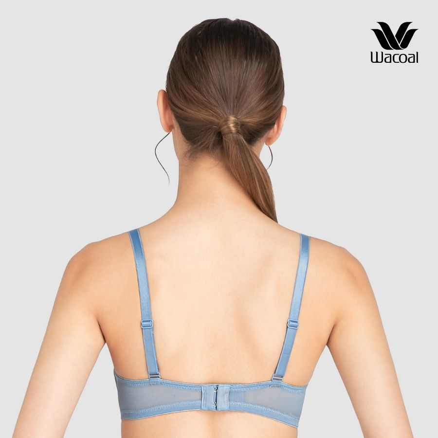 Áo lót Wacoal ILB4913 không gọng, không nâng, mút mỏng, ren lưới chìm, dây liền