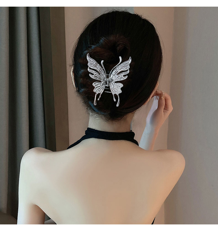 Kẹp tóc kim loại con bướm butter fly clips loại lớn - kẹp tóc kim loại hot trend 2023 - Kẹp tóc con bướm trang trí tóc đẹp - Kẹp tóc butter fly