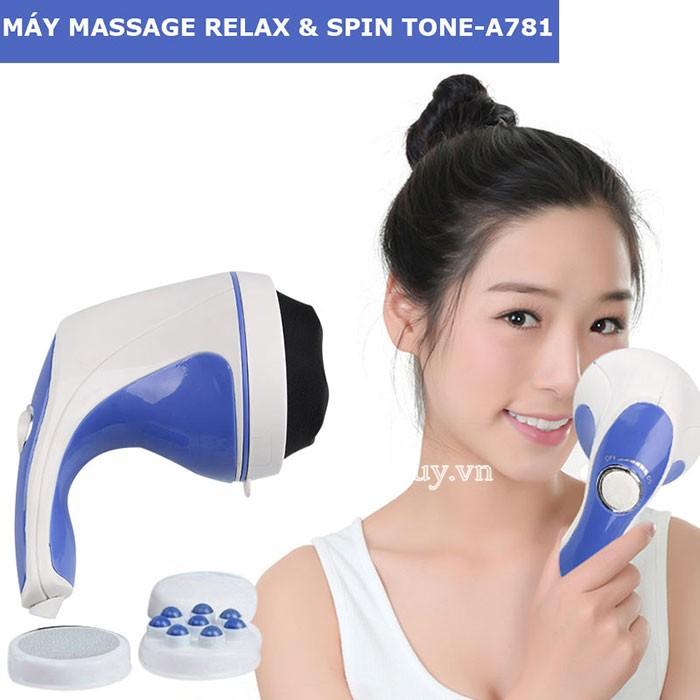 Máy massage cầm tay 5 đầu Relax & tone masage toàn thân