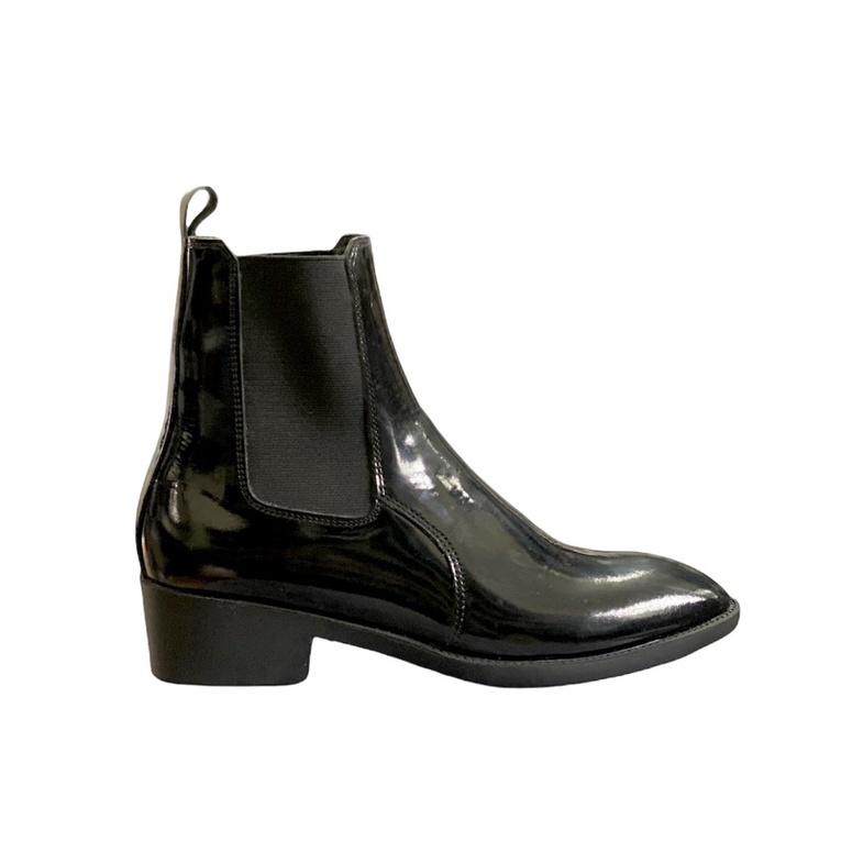 4cm Heels Chelsea Boots da bóng