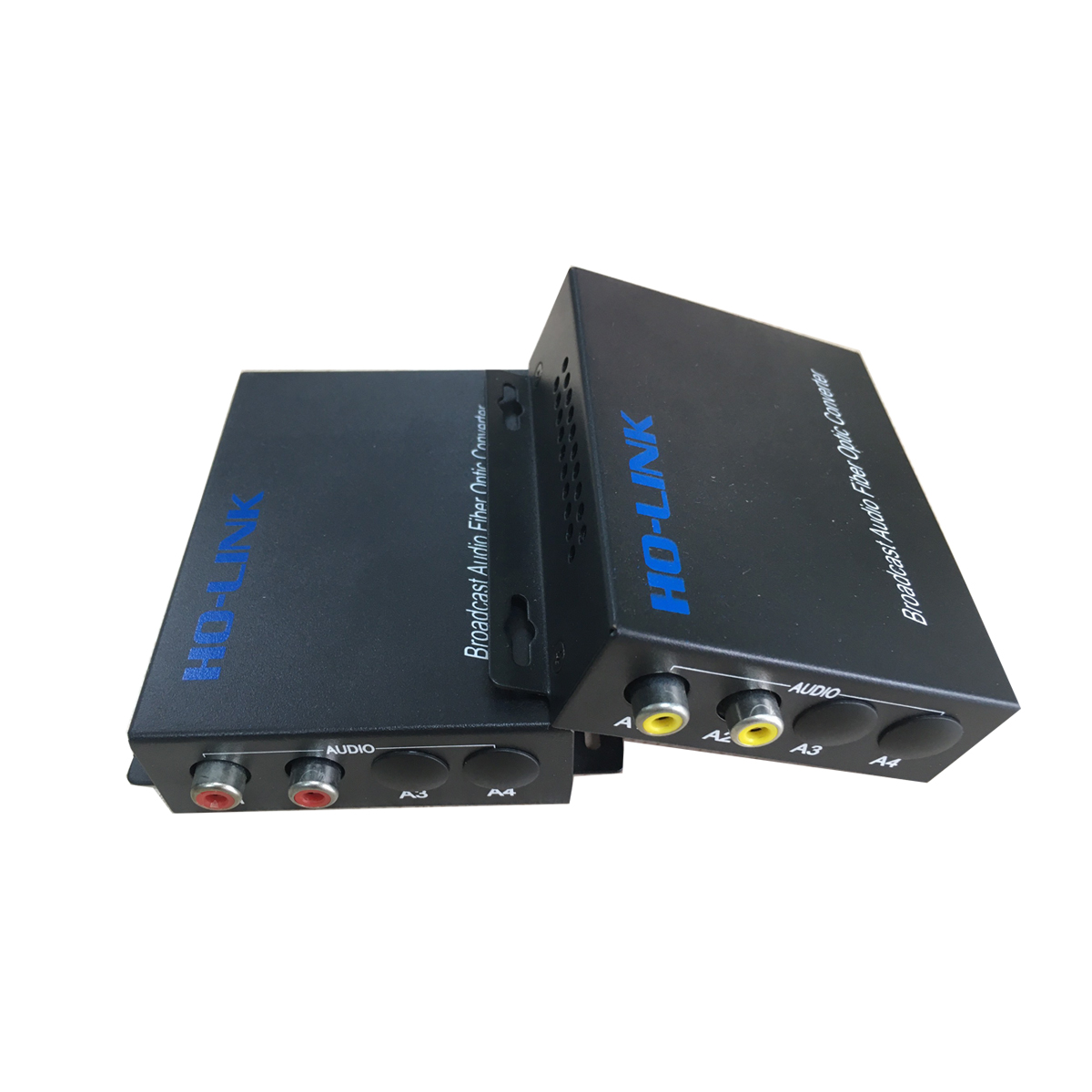 Bộ chuyển đổi audio sang quang 1 chiều Holink HL-AS-20T/R - Hàng Chính Hãng