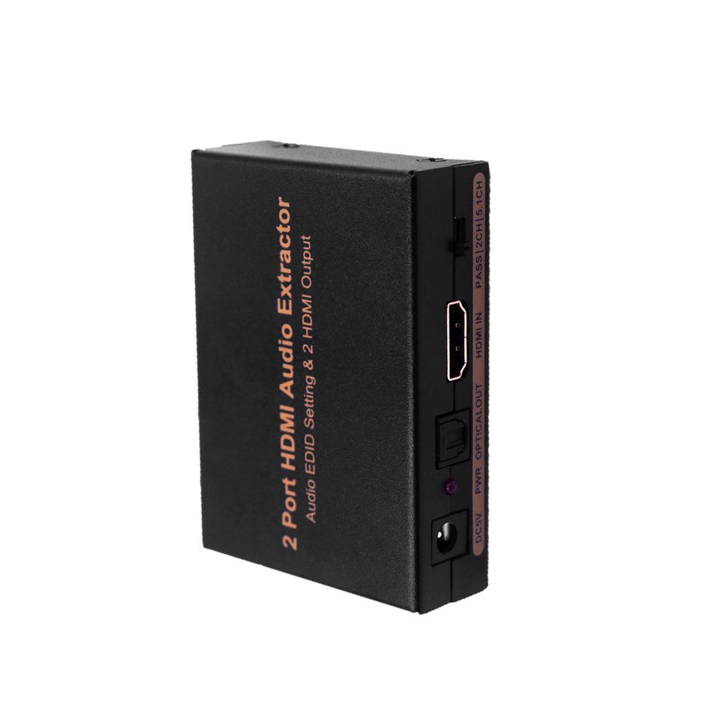 Audio Extractor Splitter to SPDIF RCA L/R Analog Output Converter UK