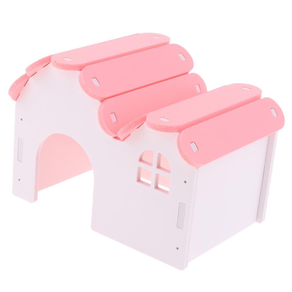 Rodents House, Wooden House, Hamster House, Guinea Pig House, 17 X 12 X 13