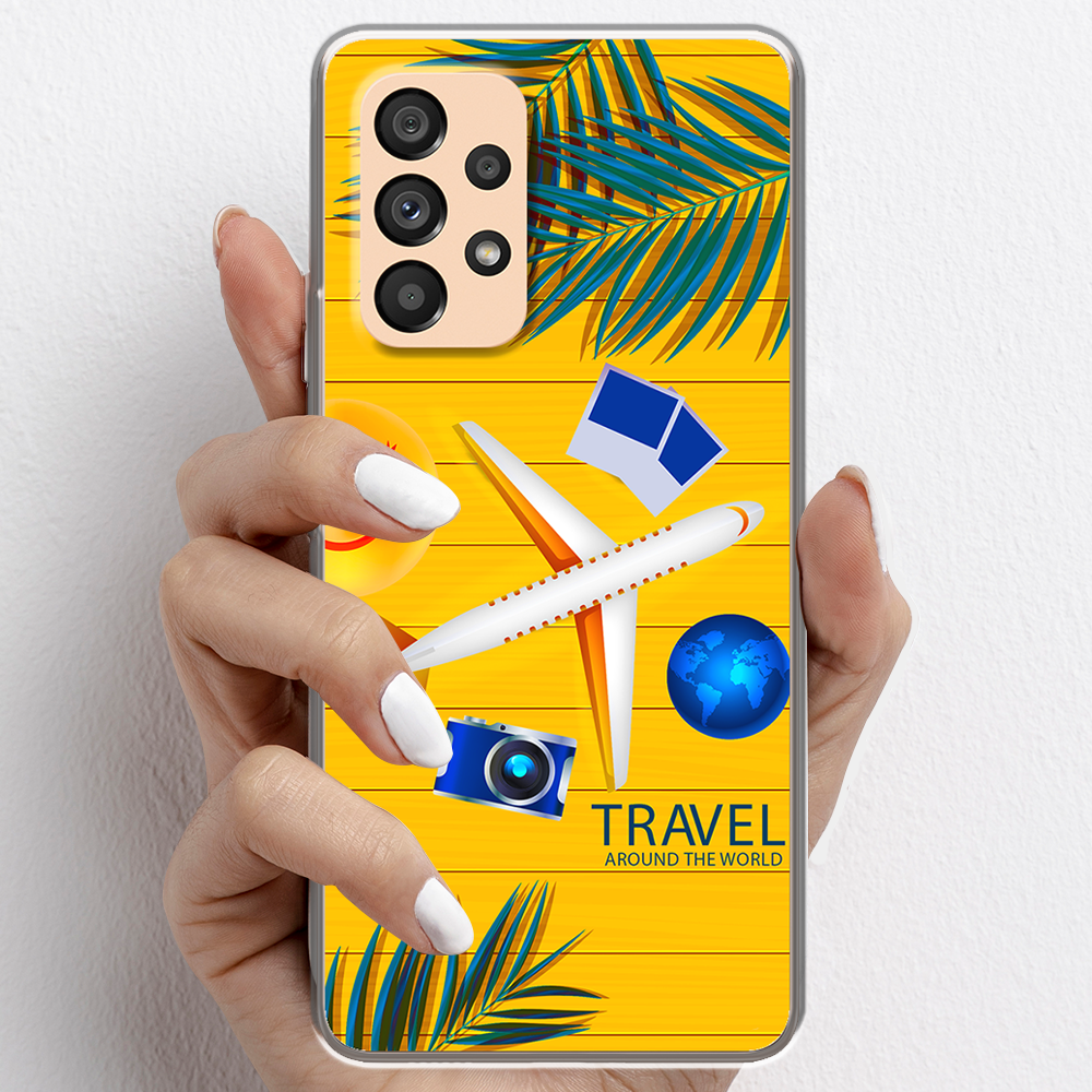 Ốp lưng cho Samsung Galaxy A72, Samsung Galaxy A73 5G nhựa TPU mẫu Máy bay