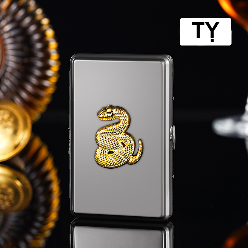 Hộp Đựng Thuốc Kẹp Kim Loại 12 Con Giáp Cao Cấp