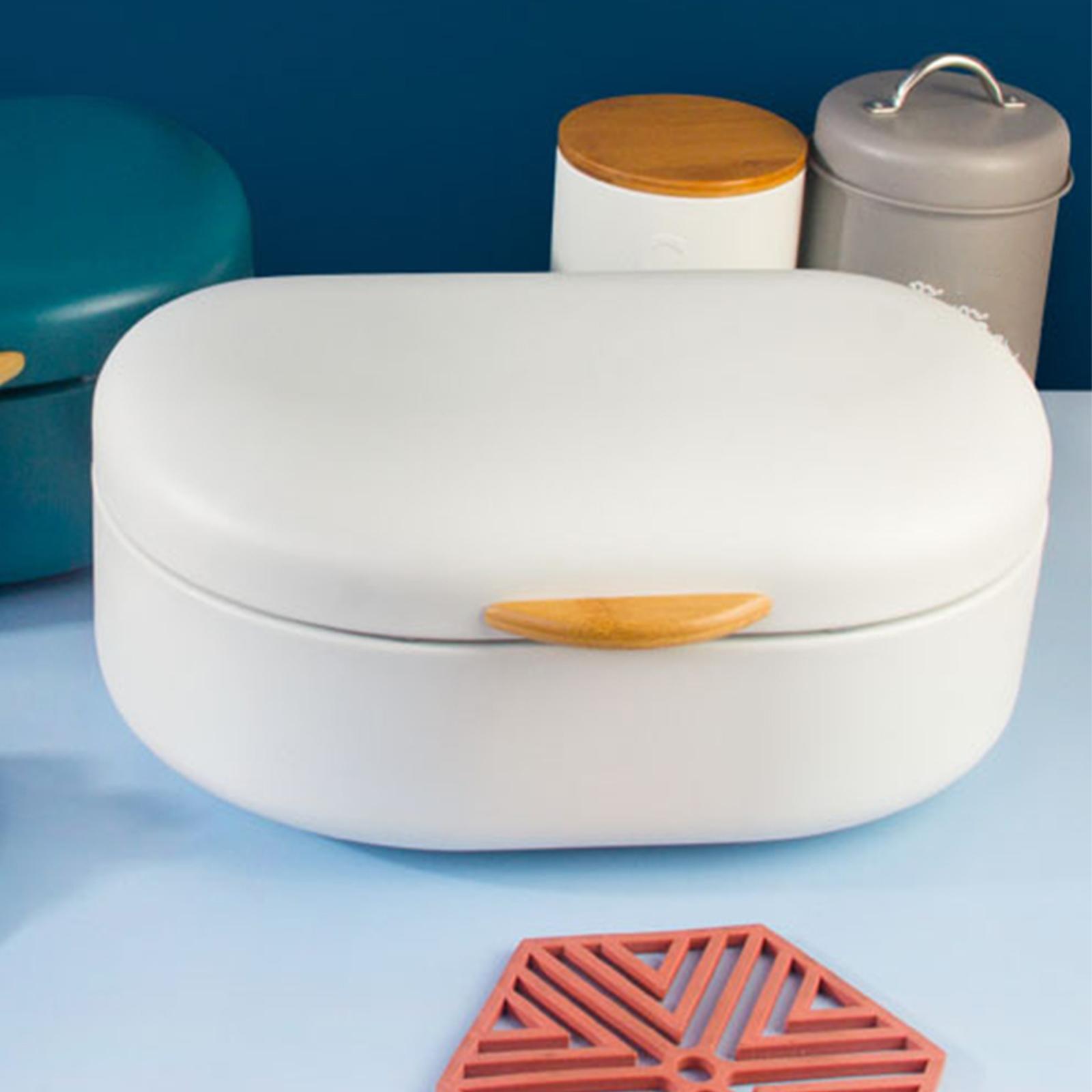 Multifunction Bread Box with Lid Save Food Oat Nuts Canisters Box