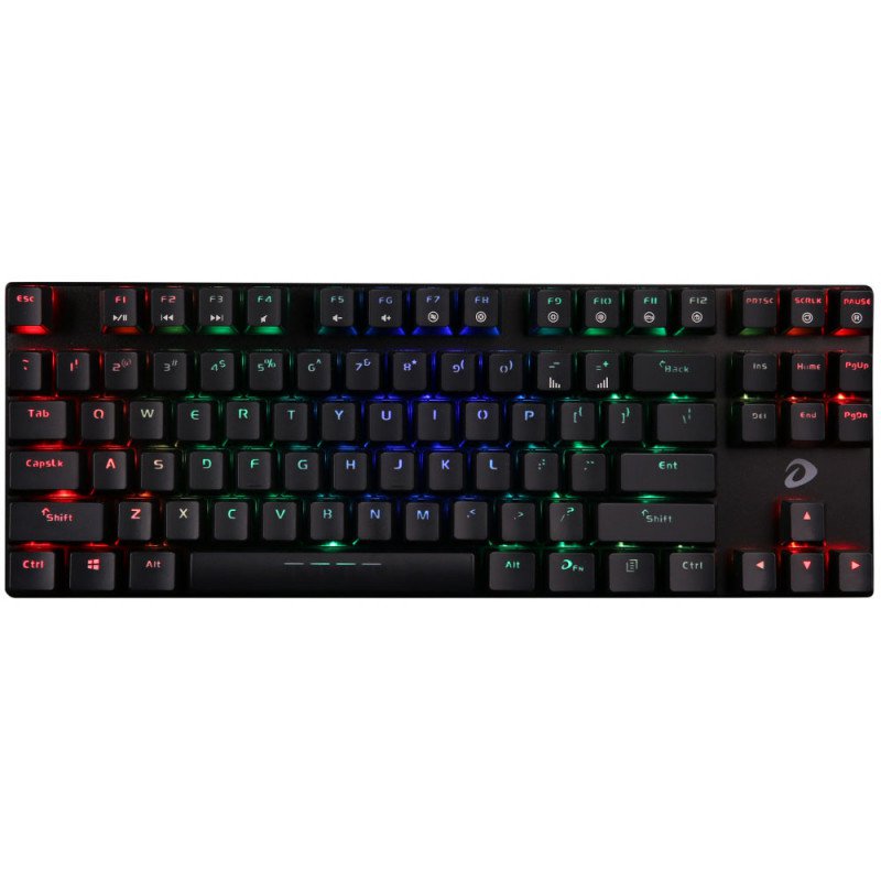 Bàn Phím Cơ Dareu Ek880 Black - Hàng Chính Hãng - Red Switch